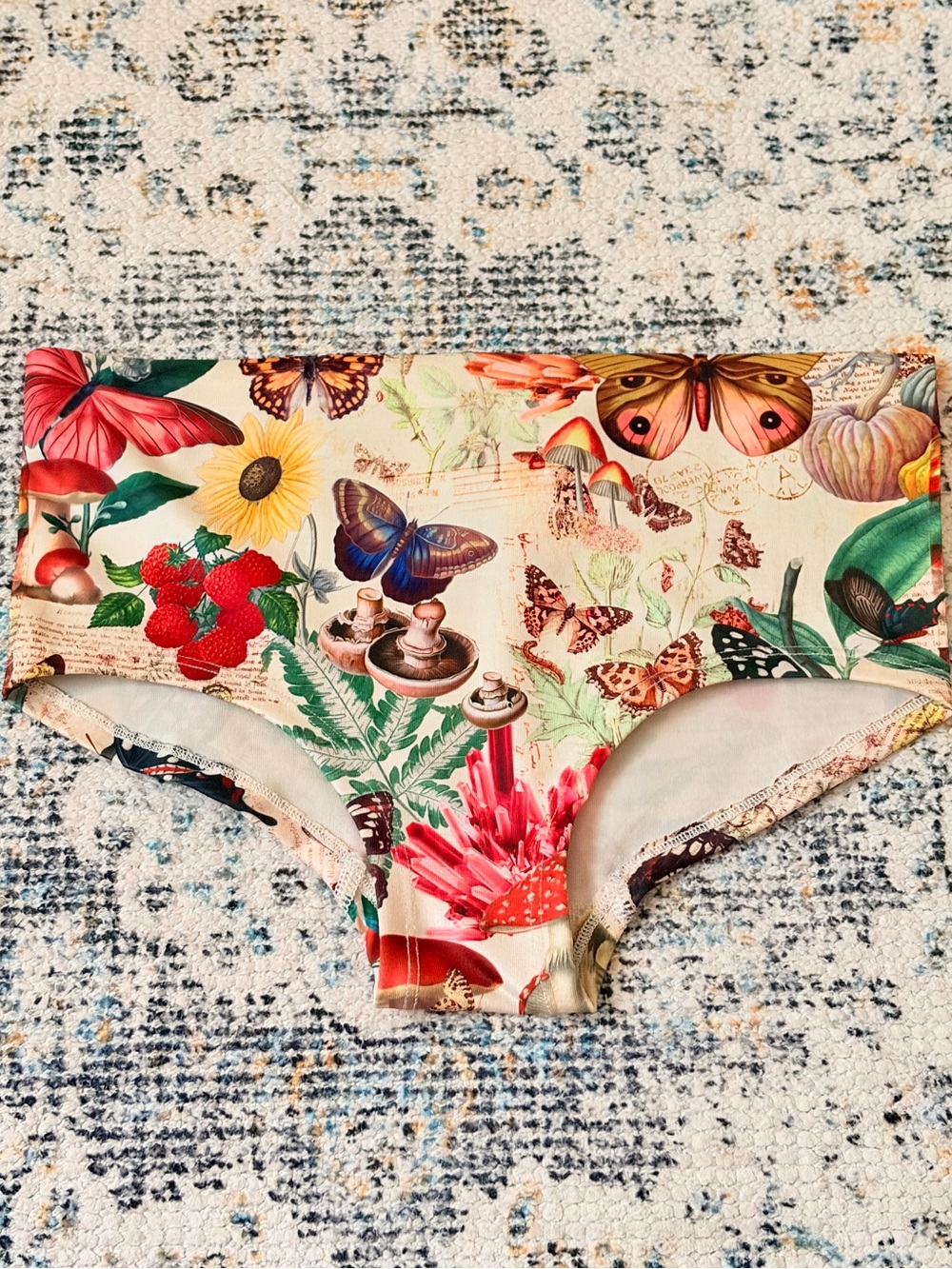 Anthropologie Floral & Butterfly Print Bikini Bottoms  BRAND New with tags